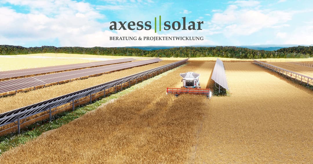 Axess Solar website homepage built with Framer