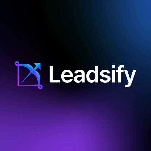 Leadsify website homepage built with Framer