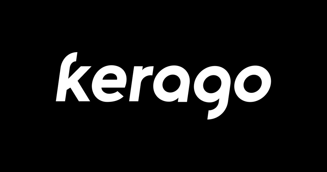 Kerago website homepage built with Framer