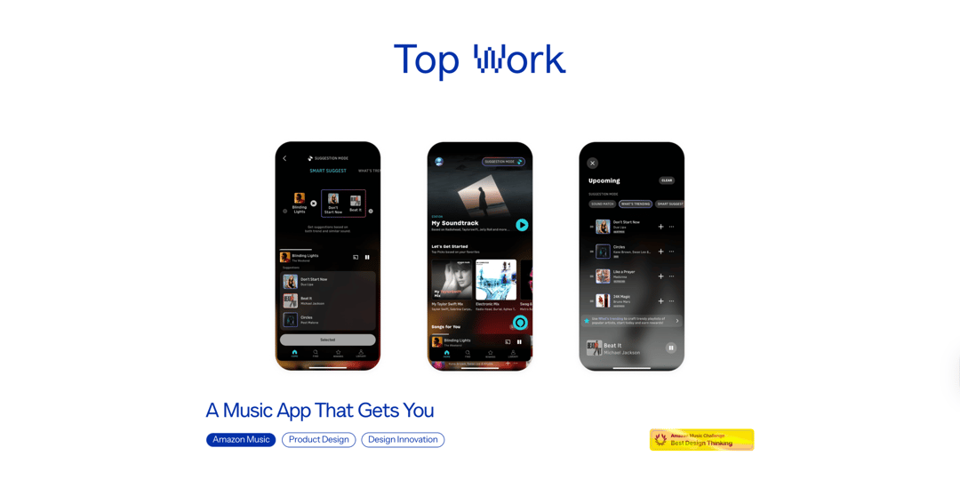 nabhi.site website homepage built with Framer