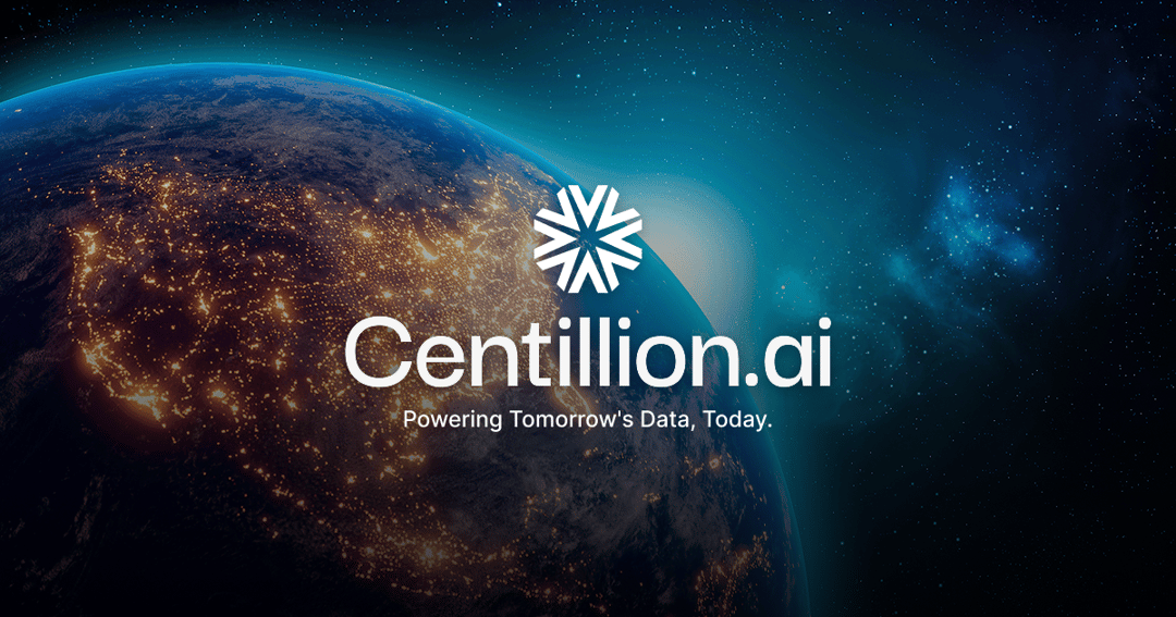 Centillion AI website homepage built with Framer