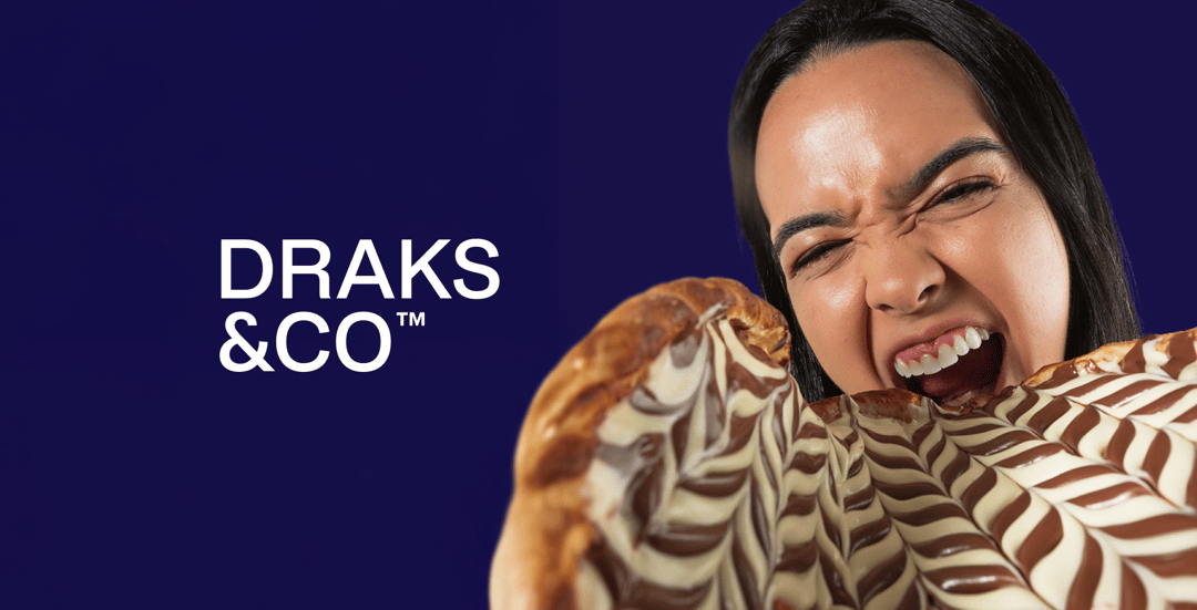 Draks&CO website homepage built with Framer