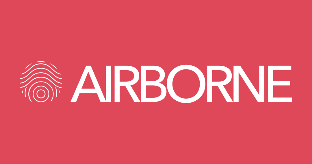 Airborne website homepage built with Framer