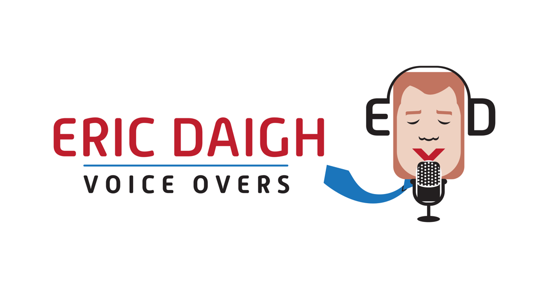 Eric Daigh Voice Over Actor website homepage built with Framer