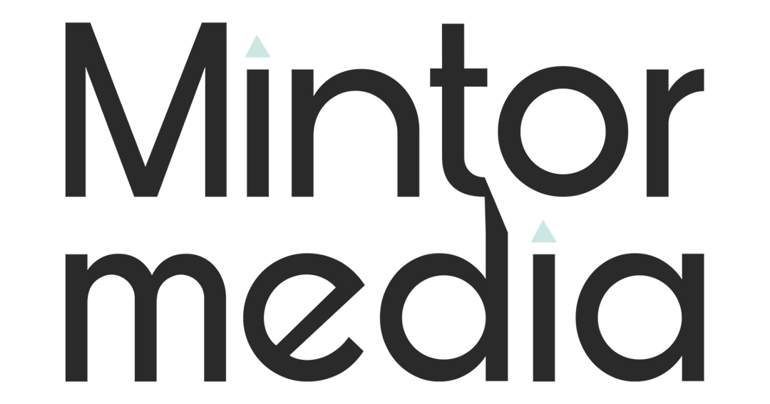 Mintor Media website homepage built with Framer