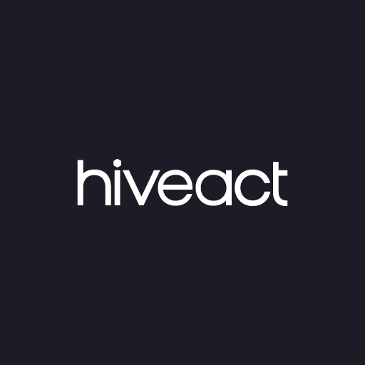 Hiveact website homepage built with Framer