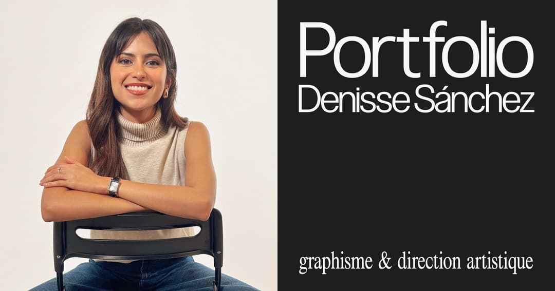 denissesanchez.com website homepage built with Framer