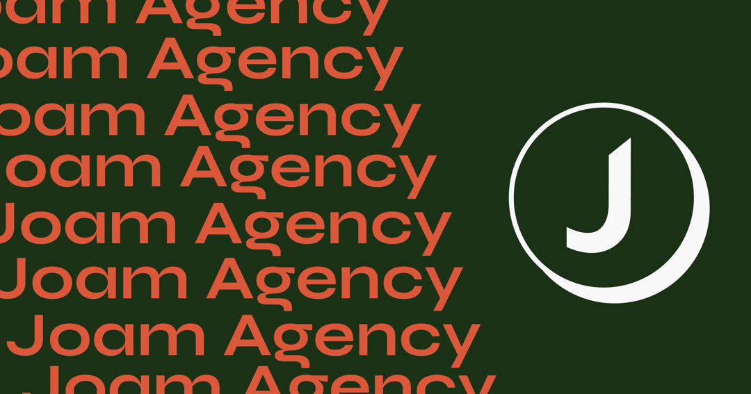 Joam Agency website homepage built with Framer