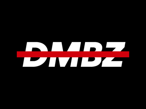 dmbz website homepage built with Framer