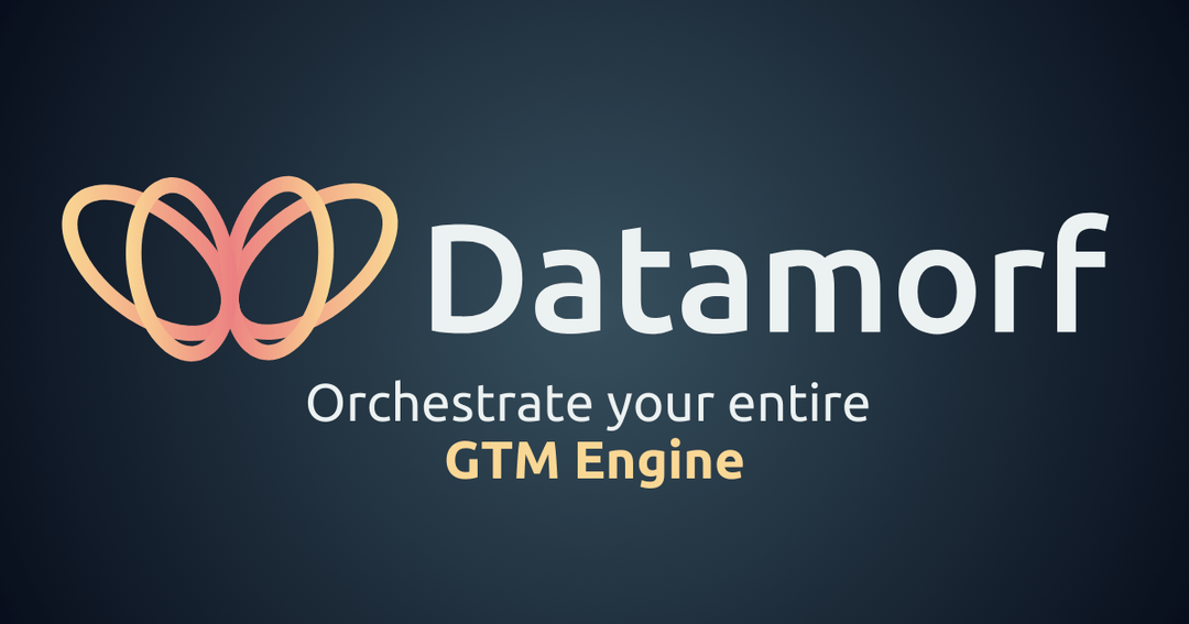 Datamorf website homepage built with Framer