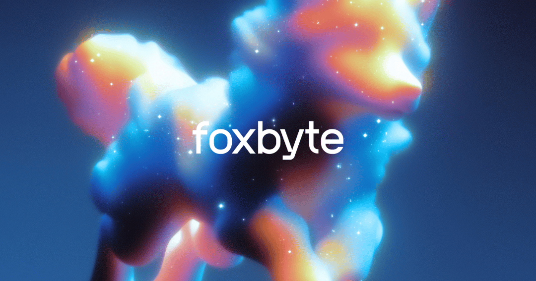 foxbyte website homepage built with Framer