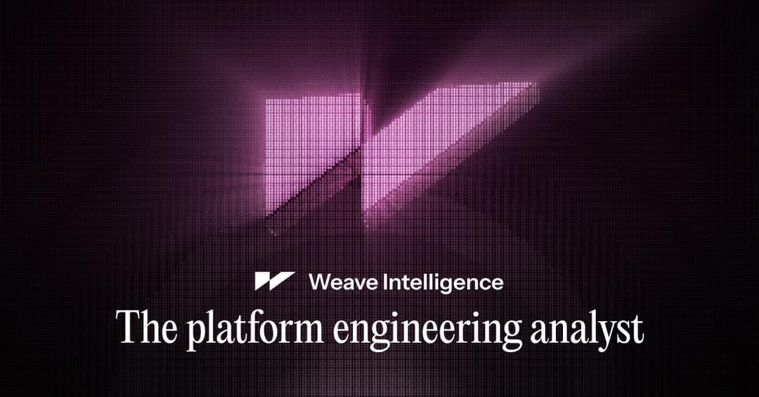 Weave Intelligence website homepage built with Framer