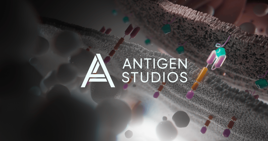 Antigen Studio website homepage built with Framer