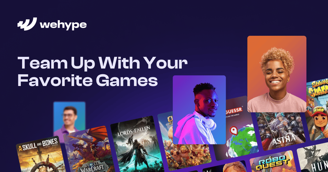 wehype.com website homepage built with Framer