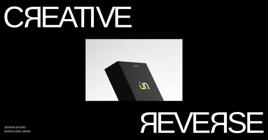 Creative Reverse website homepage built with Framer