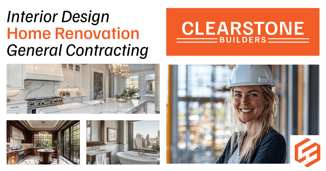 Clearstone Builders website homepage built with Framer