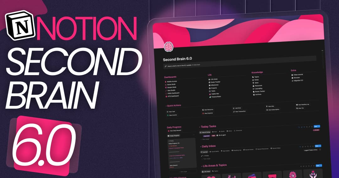 olsnotion.com/secondbrain website homepage built with Framer