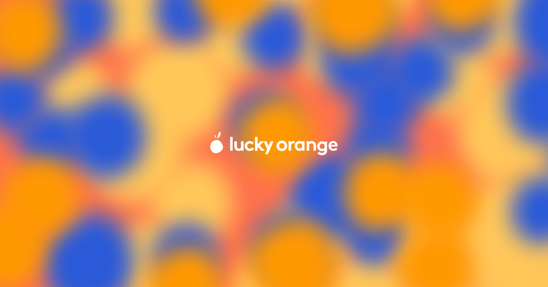 luckyorange website homepage built with Framer