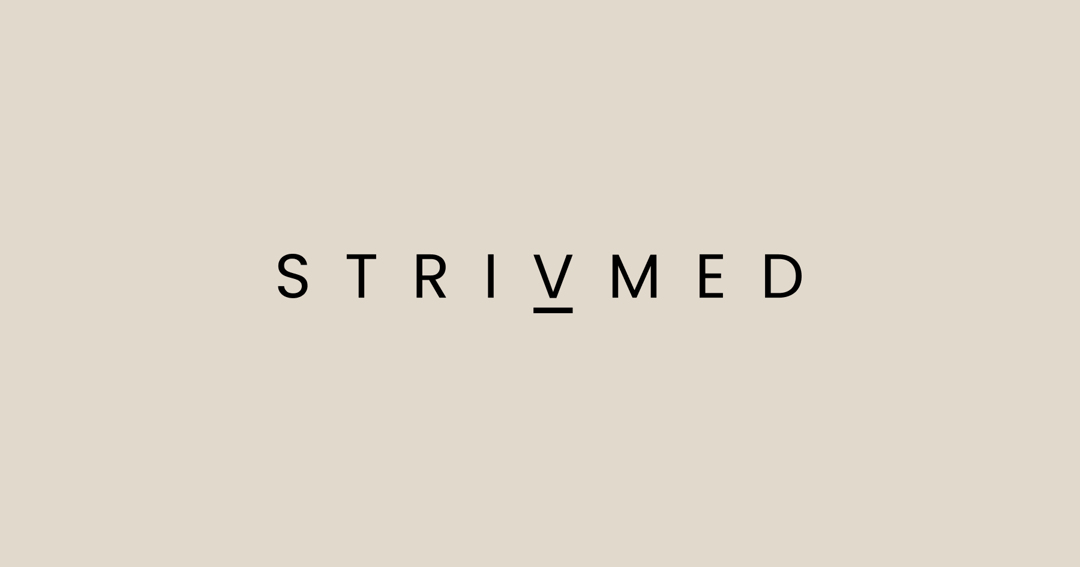 StriveMed website homepage built with Framer