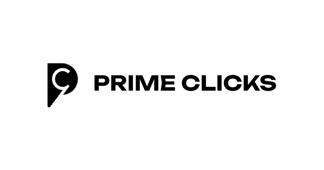 Prime Clicks website homepage built with Framer