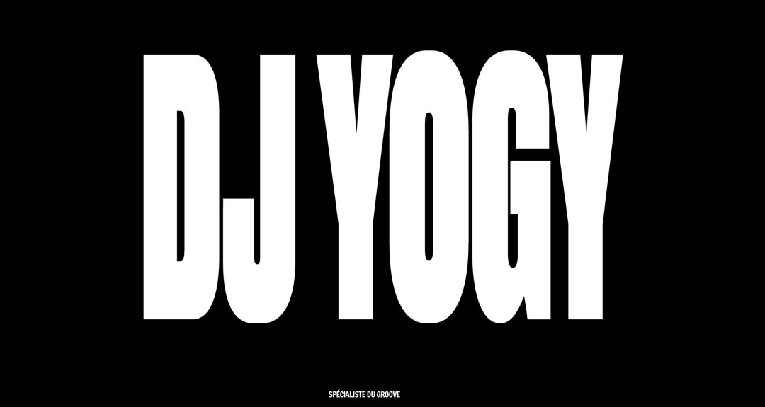 DJ Yogy 🇨🇭🇫🇷  website homepage built with Framer