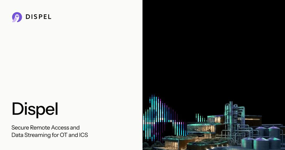 Dispel website homepage built with Framer