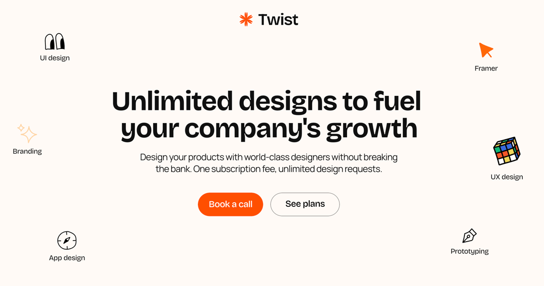 huuecreative website homepage built with Framer