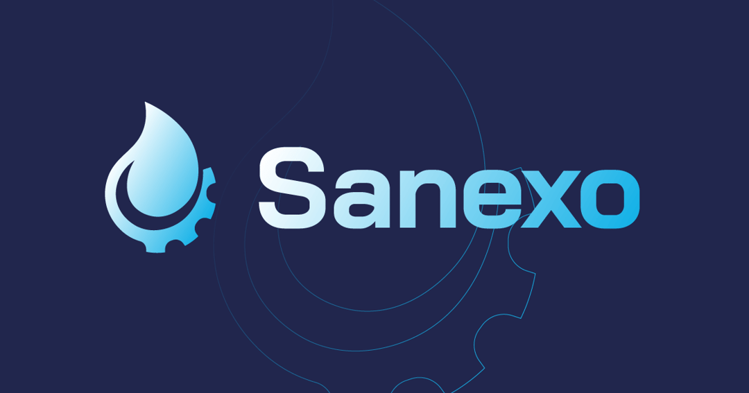 Sanexo website homepage built with Framer