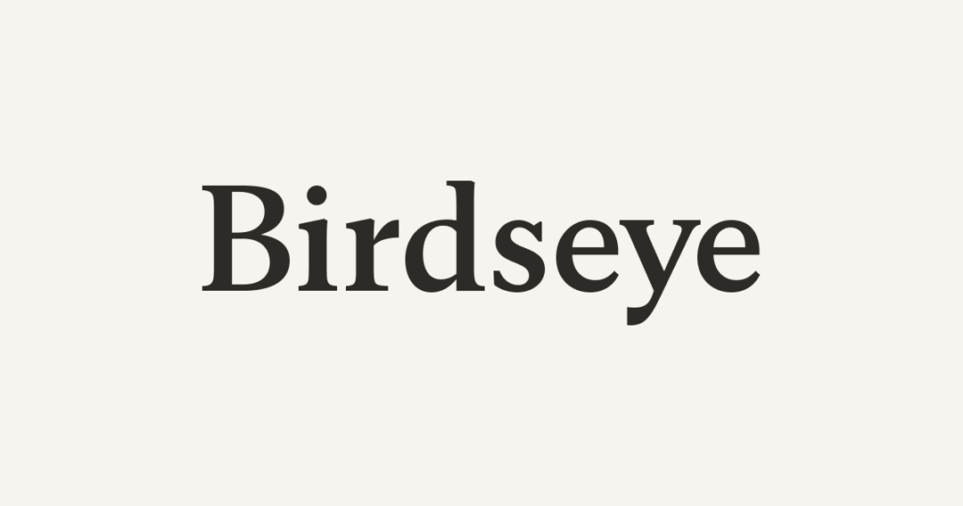 birdseyevt.com website homepage built with Framer