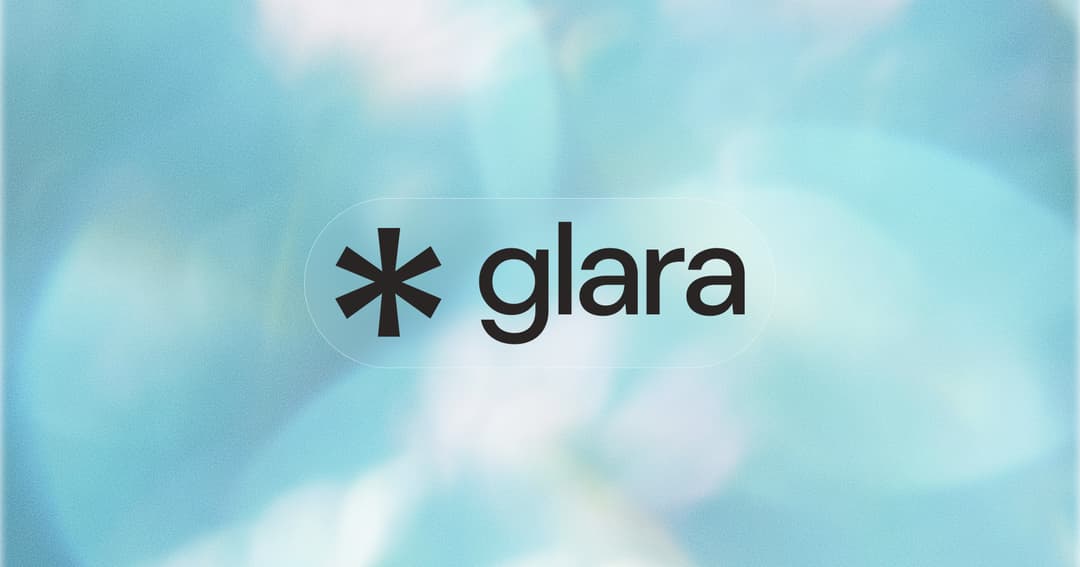 glara.ai website homepage built with Framer