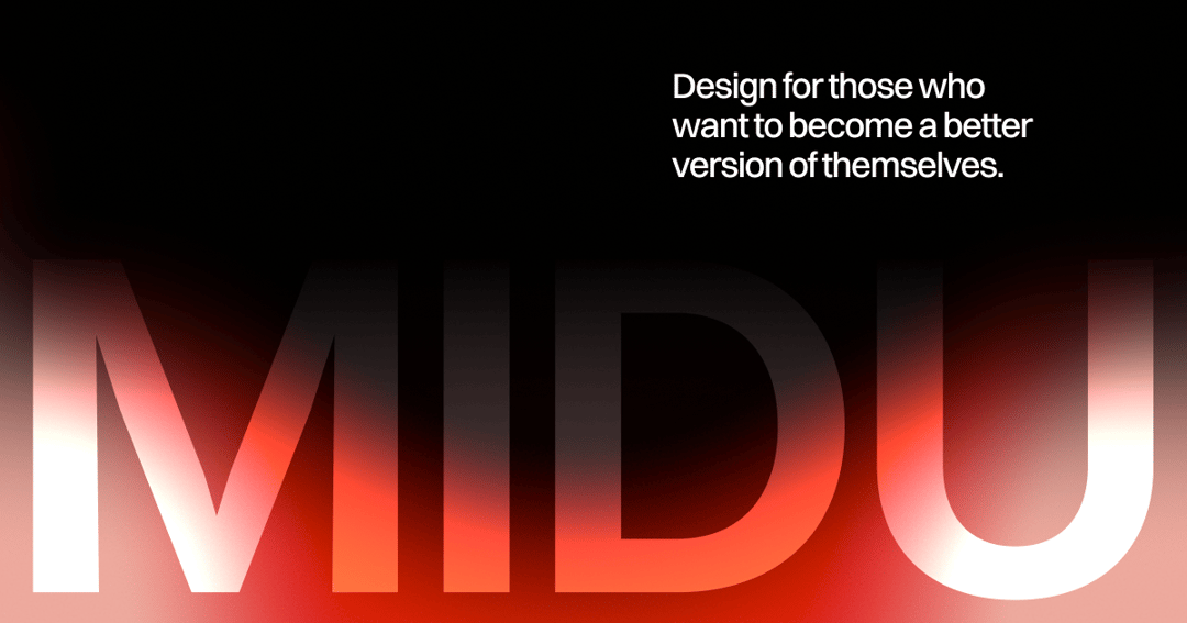 Midu Studio Website website homepage built with Framer