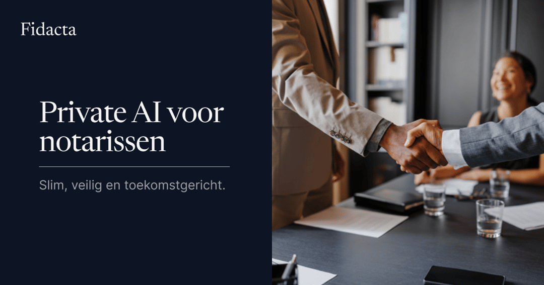 Fidacta AI 🇳🇱 website homepage built with Framer