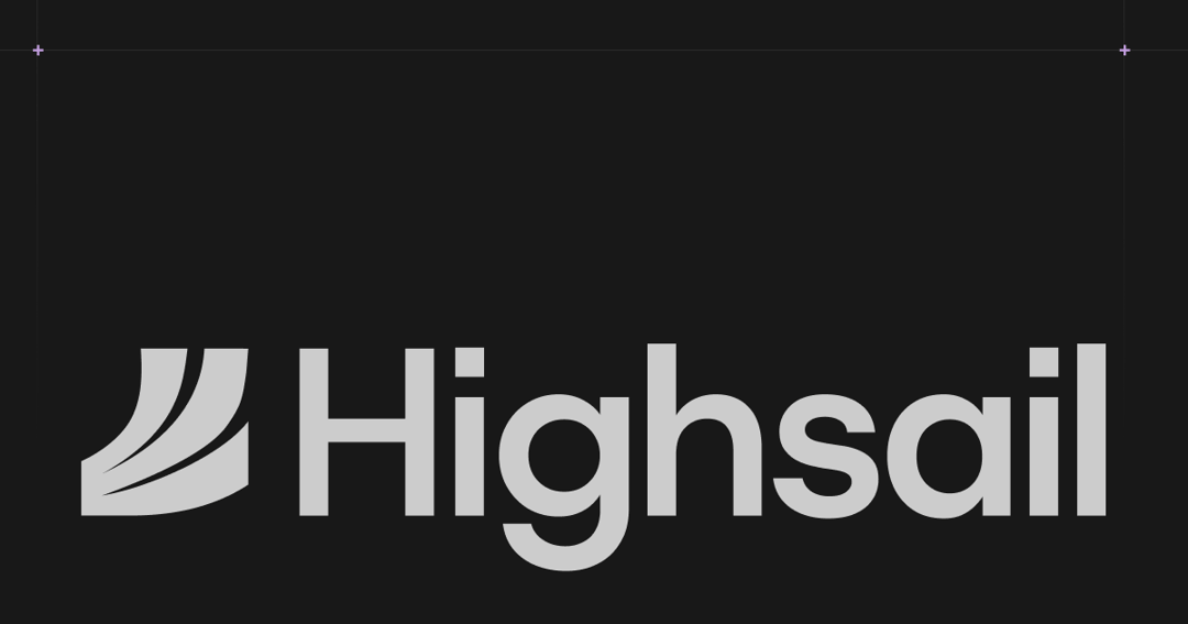 Highsail: AI assistant website homepage built with Framer