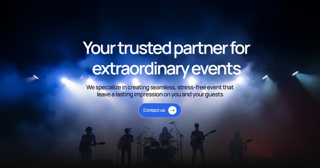 MD Fusion Fest website homepage built with Framer