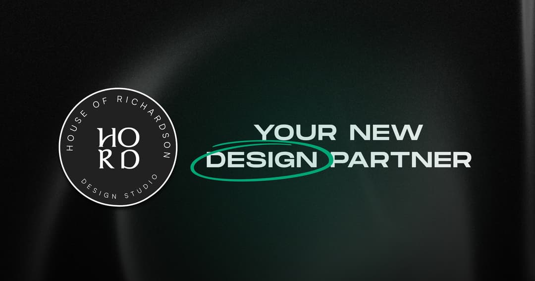 House of Richardson Design Studio website homepage built with Framer