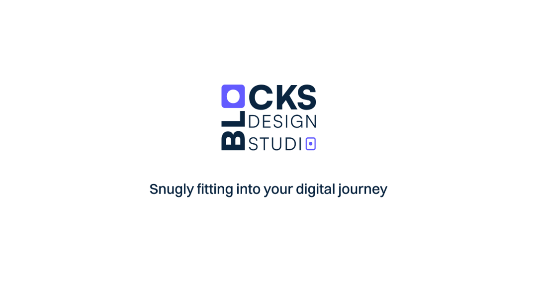 blocks design website homepage built with Framer