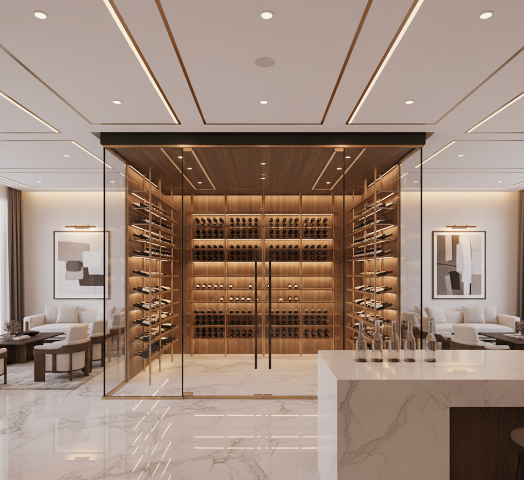 theprestigecellars.com website homepage built with Framer