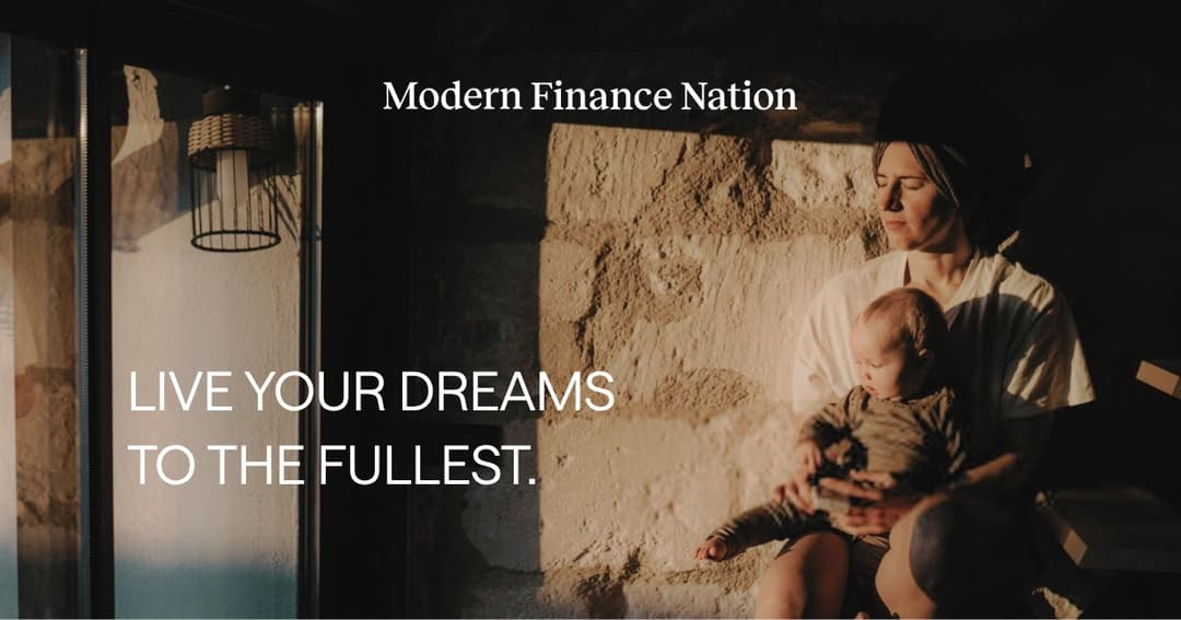 Modern Finance Nation website homepage built with Framer