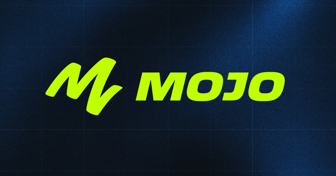mojo website homepage built with Framer