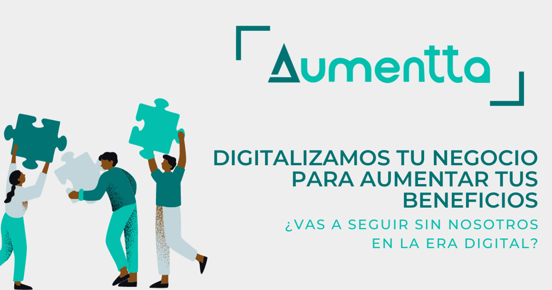 Aumentta website homepage built with Framer