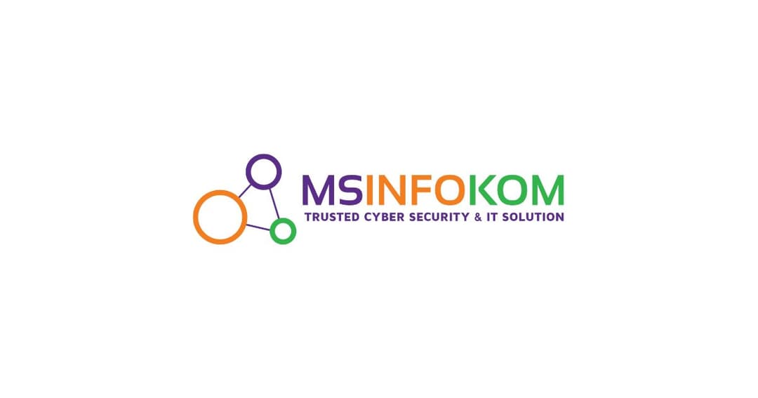 msinfokom website homepage built with Framer