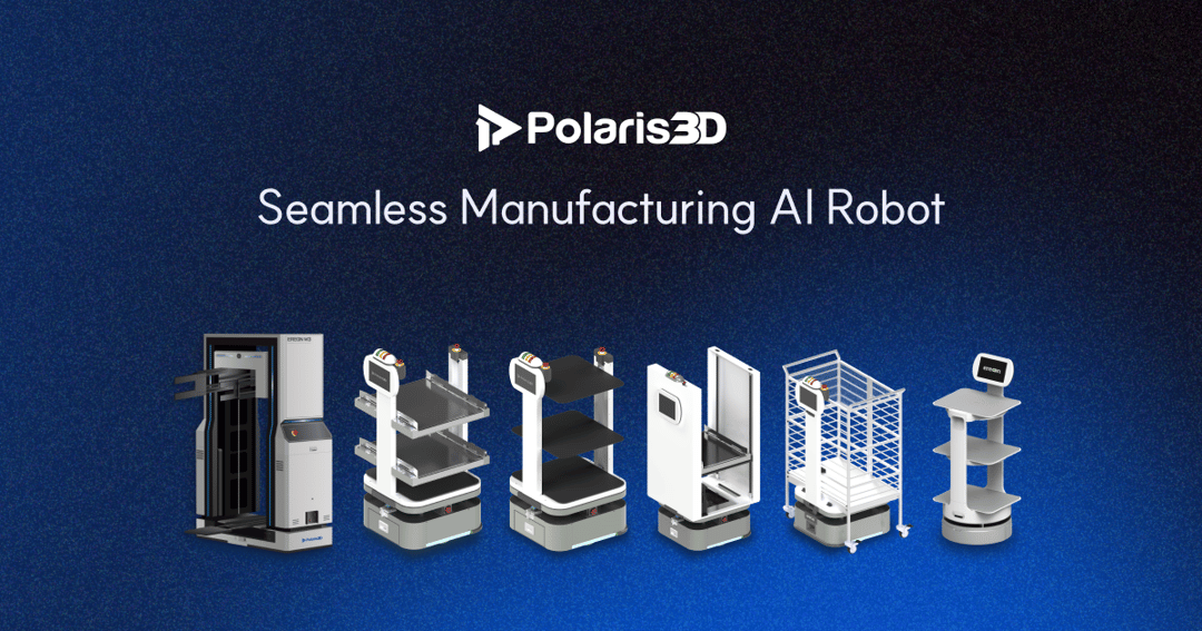 polaris3d.com website homepage built with Framer