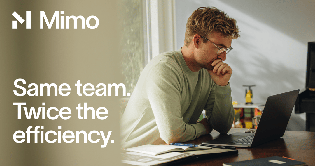 mimo website homepage built with Framer