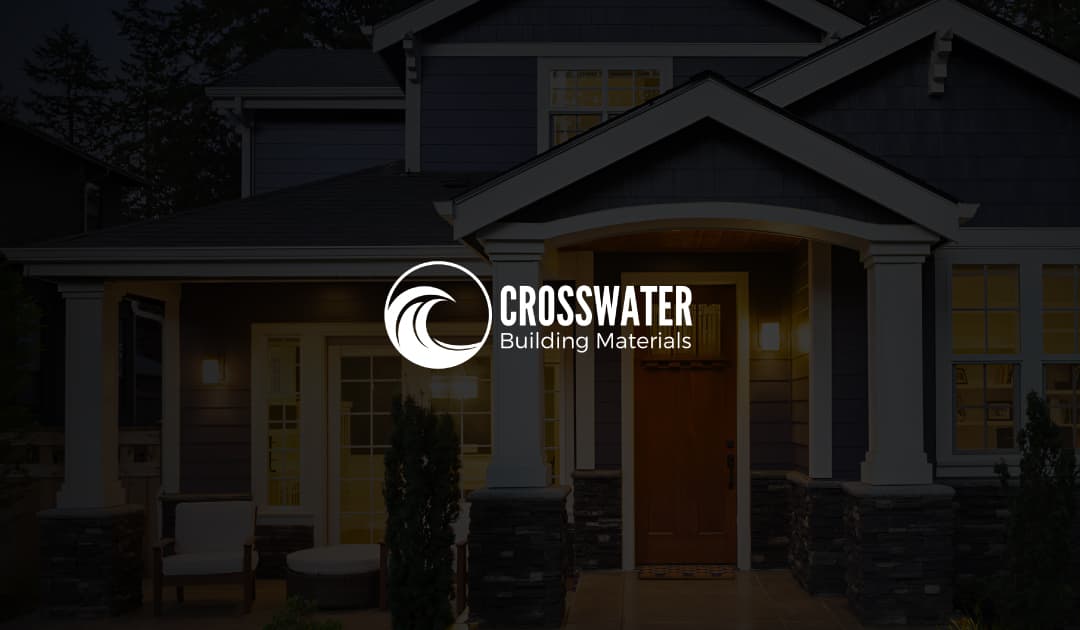 Crosswater Building Materials website homepage built with Framer