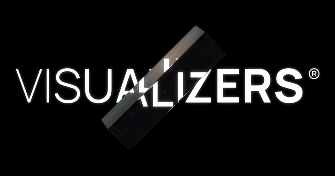 visualizers website homepage built with Framer
