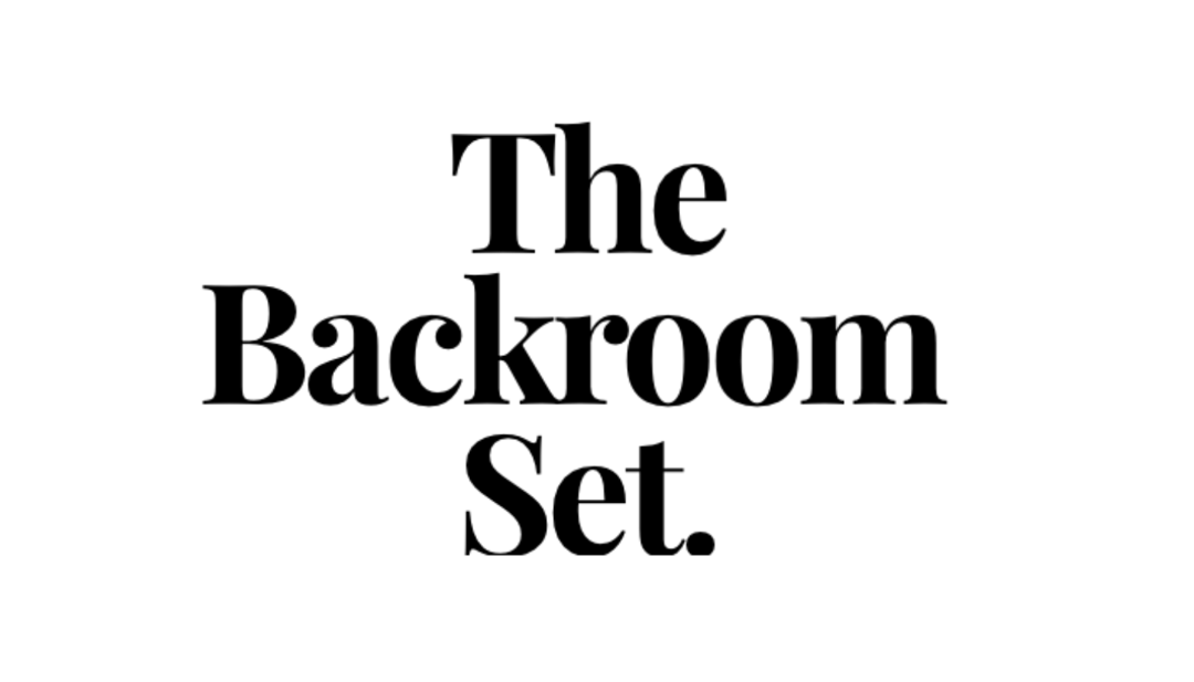 backroomset website homepage built with Framer
