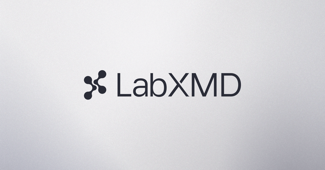 LabXMD website homepage built with Framer