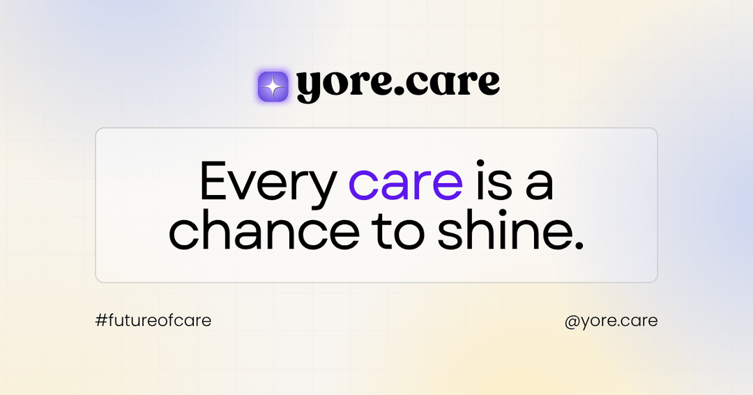 yore.care website homepage built with Framer