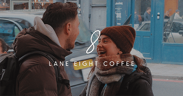 Lane Eight Coffee website homepage built with Framer