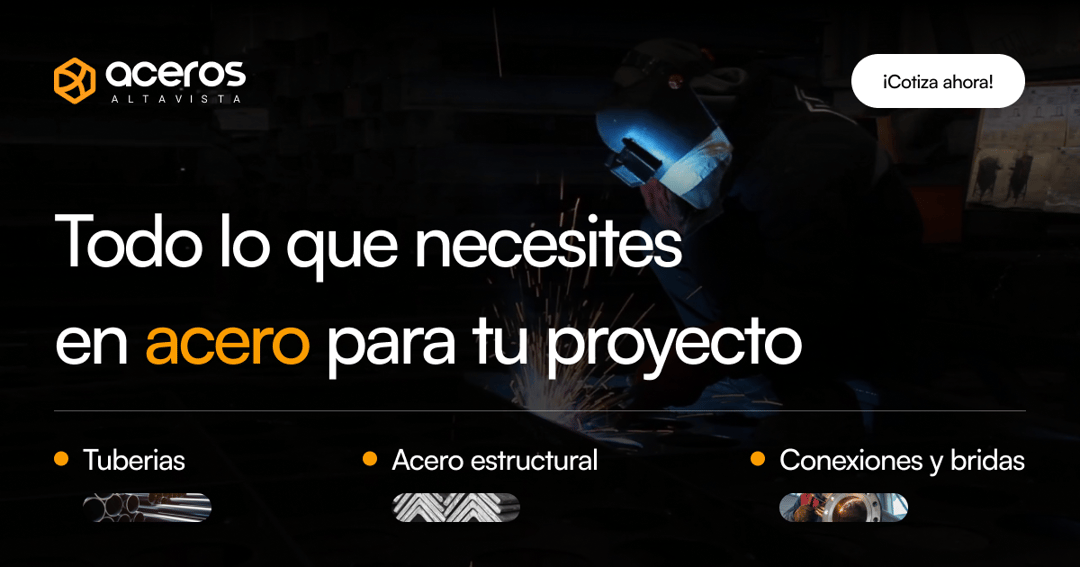 Aceros Altavista website homepage built with Framer
